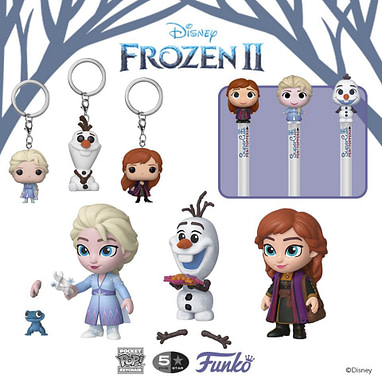 FROZEN SET 6 PERSONAGGI FIGURE statuette elsa olaf sven disney Figur anna plush