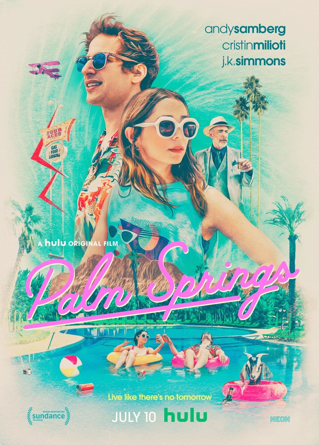 New Palm Springs Poster Revealed Ahead Of Next Week's Debut On Hulu