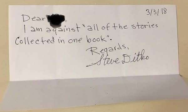 Steve Ditko s Mr A Will Be Collected Against His Wishes
