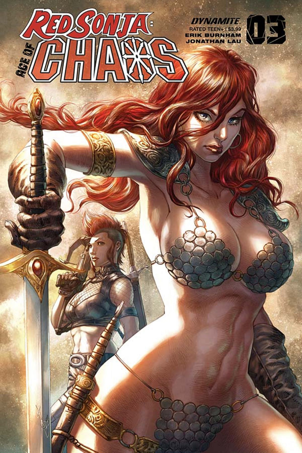 Erik Burnham, writes on Red Sonja Age of Chaos #3