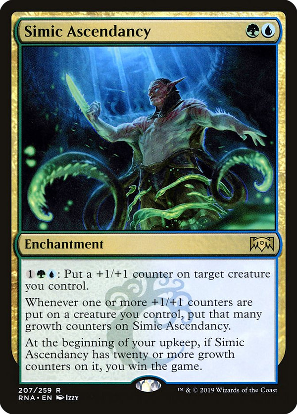 Simic Ascendancy mtg card