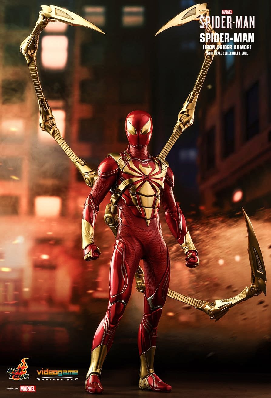 iron spider hot toys amazon