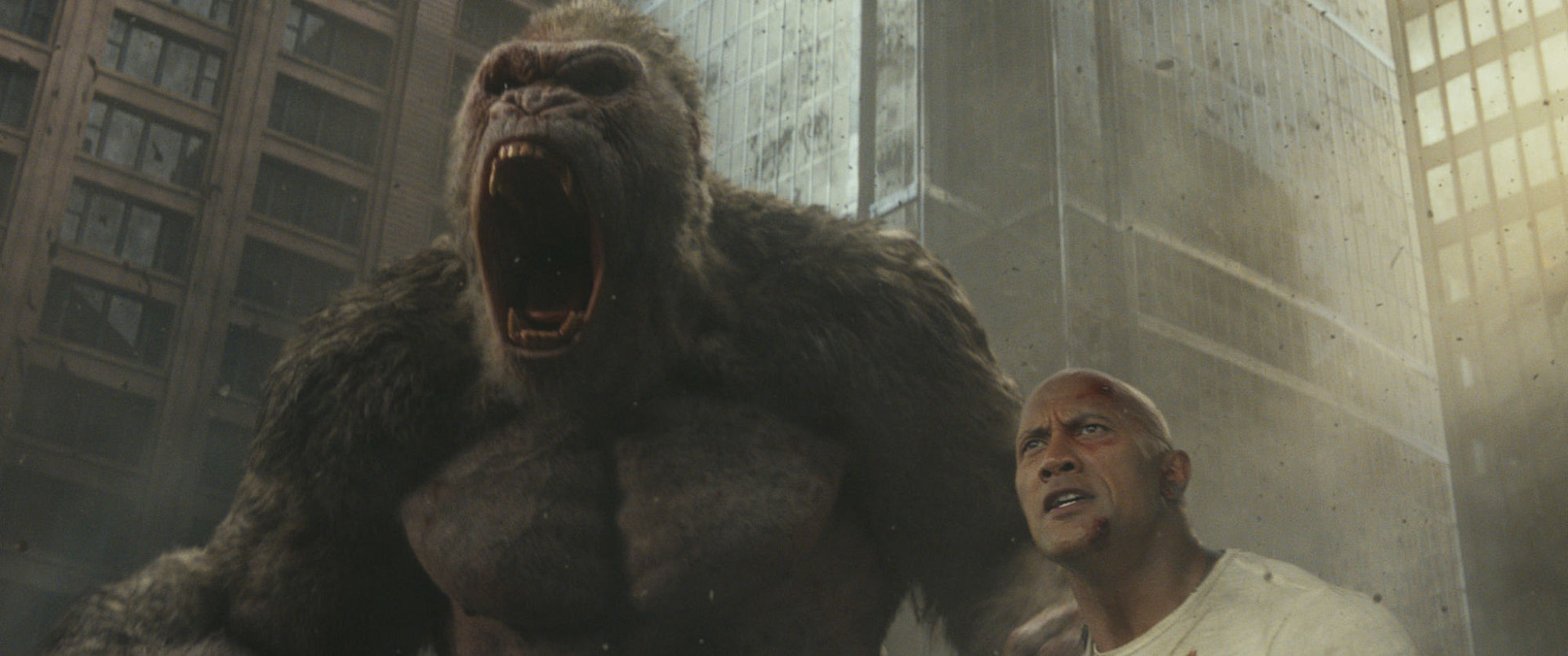 21 New Pictures from Rampage Show off the Monsters
