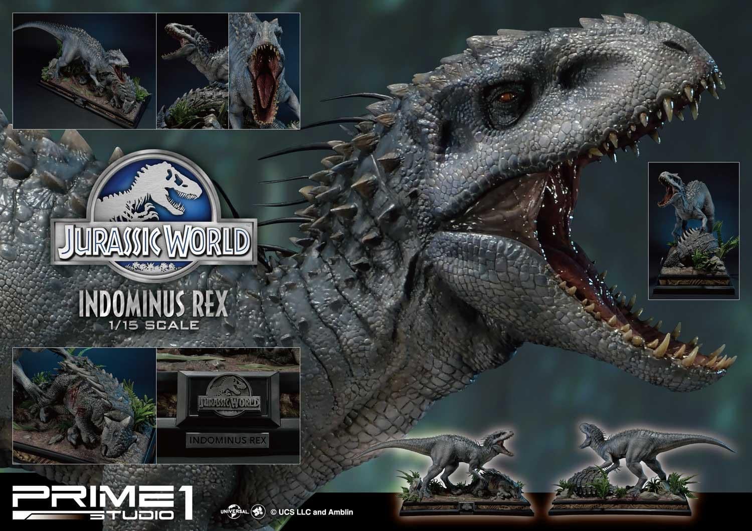 Indominous Rex Is On The Hunt With The New Prime One Studio Statue