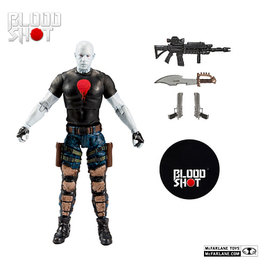 McFarlane Toys 7/" Bloodshot Action Figure Vin Diesel Film
