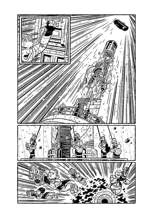 Preview page from House of El Book One: The Shadow Threat from DC Comics.