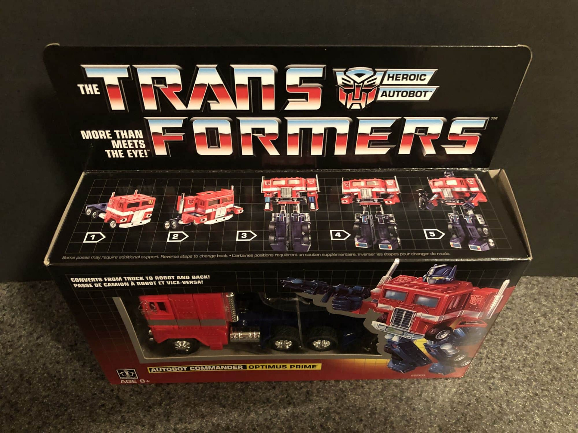 Hasbro's Walmart Exclusive G1 Reissue of Transformers Leader Optimus