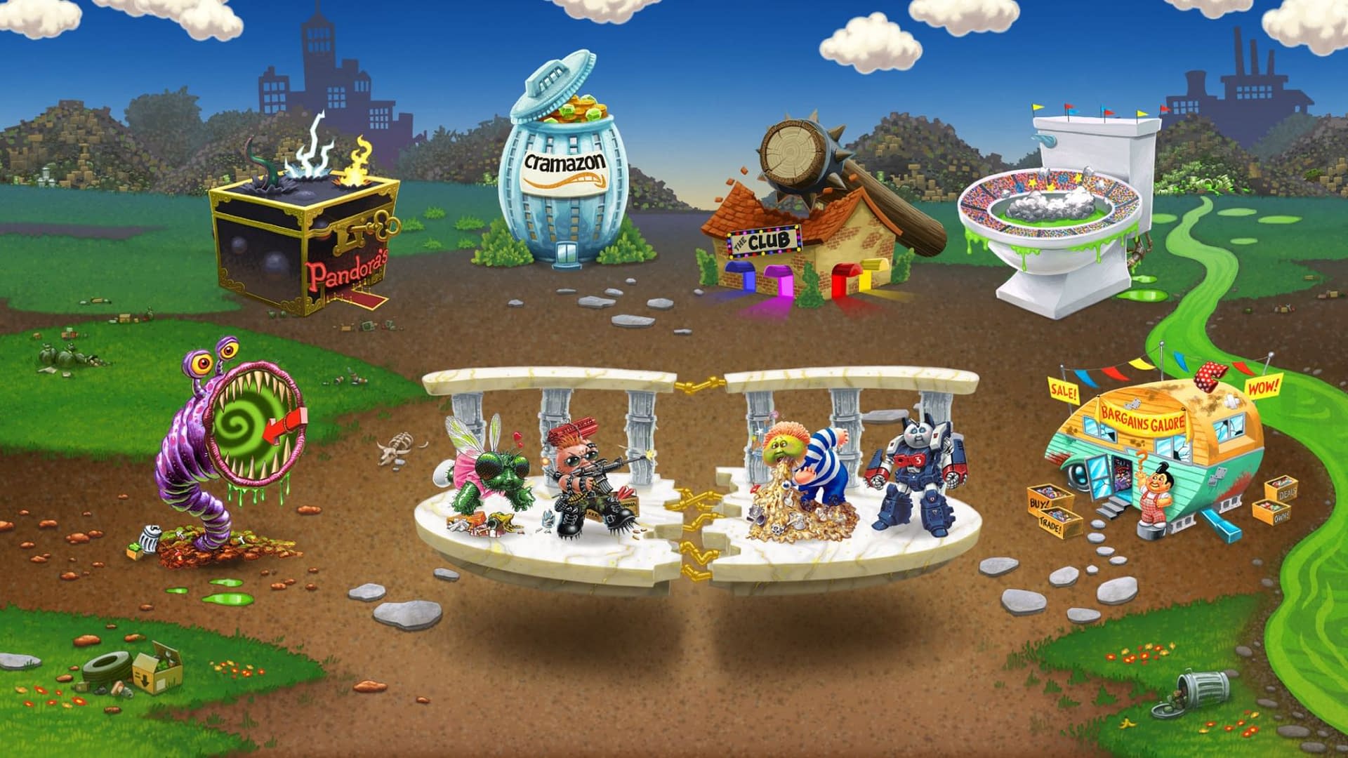 Garbage Pail Kids The Game is Released on iOS Today