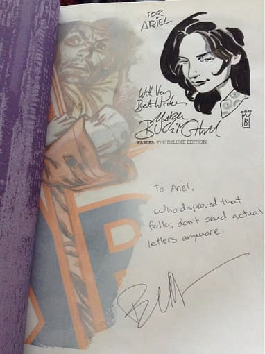 The Value Of Sending An Actual Letter To A Comic Book Company