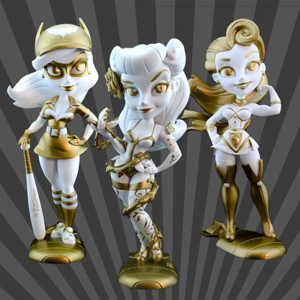 DC Comics Bombshells 3 Golden Goddess Vinyl Figure Batwoman