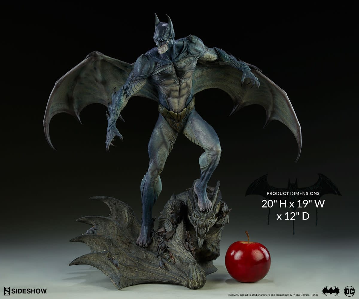 infinite crisis nightmare batman statue