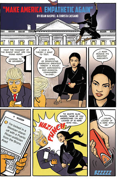 Independent Small Press Alexandria Ocasio Cortez Freshman Force Who Dis One Shot Comic Book New 1 Aoc Collectibles