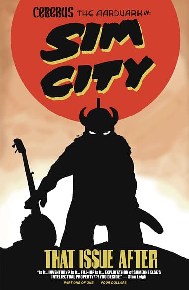 Dave Sim Parodies Sin City Two Cerebuses In A Row
