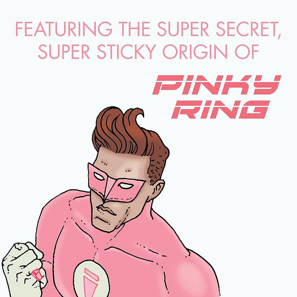 Pinky Ring revient à la mini-bande dessinée numérique Ice Cream Man. 