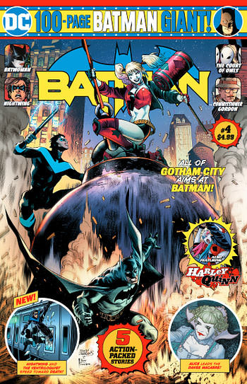 Comic Stores Get Walmart Edition of Batman Giant #4 From DC This Week. 