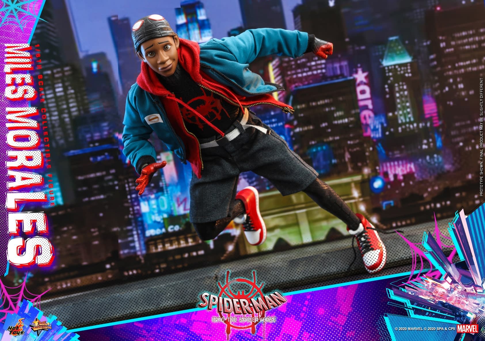 Spider Man Miles Morales Hits The Streets With New Hot Toys Figure