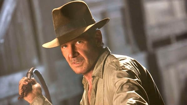 Harrison Ford dans Indiana Jones et le royaume du crâne de cristal (2008). Crédit d'image: Paramount Pictures / Lucasfilm