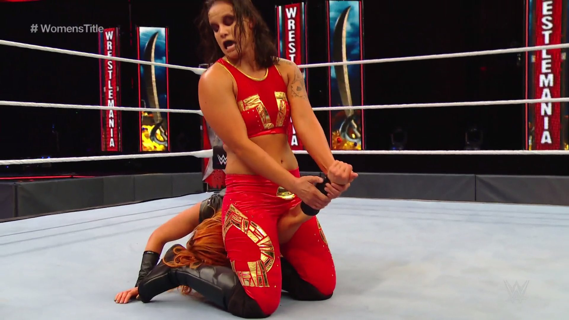 WrestleMania 36 Results Becky Lynch vs. Shayna Baszler