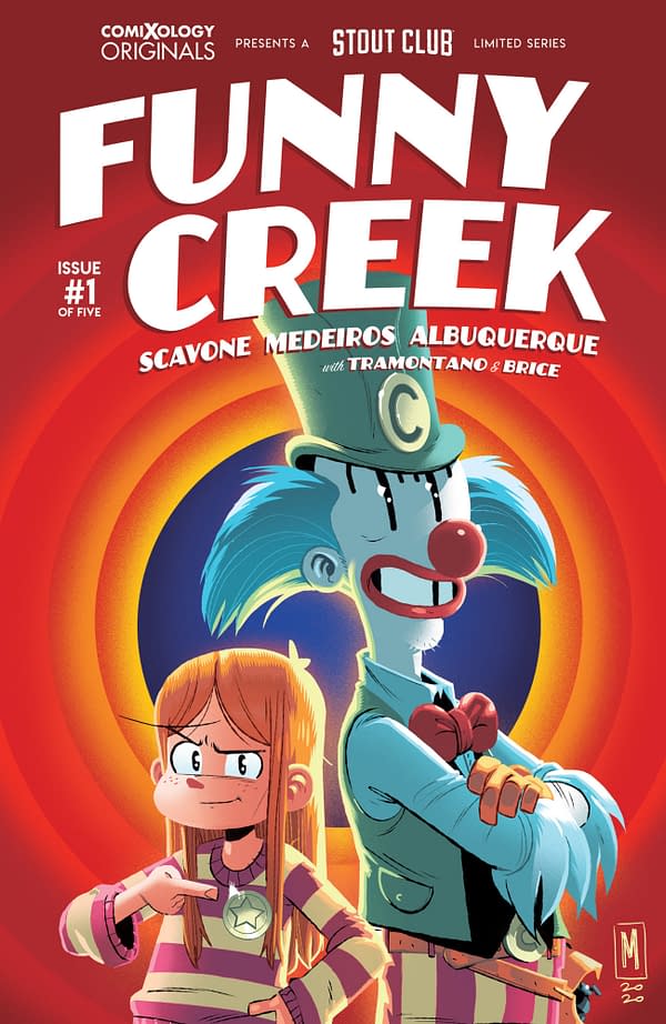 Funny Creek cover. Credit: ComiXology Originals and Stout Club.