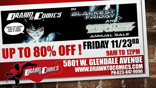 18 More Black Friday Comic Store Flyers