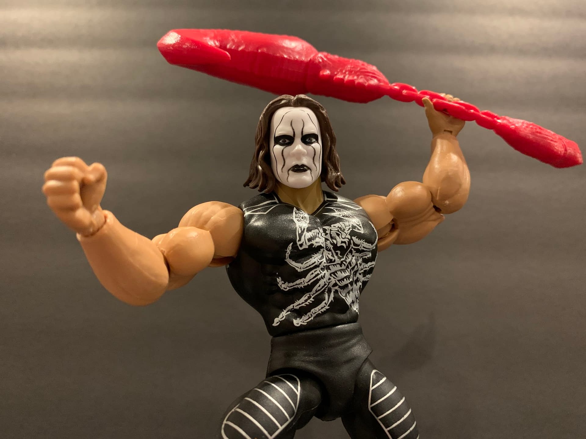 Masters of the WWE Universe Let's Look at the Sting Figure