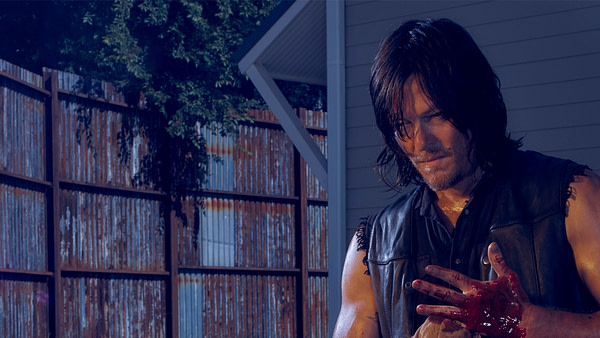 Daryl de The Walking Dead, gracieuseté d'AMC.