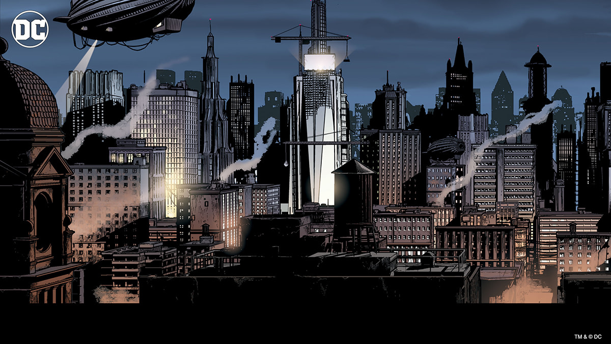DC Comics Offers Virtual Backgrounds for Zoom Conferencing