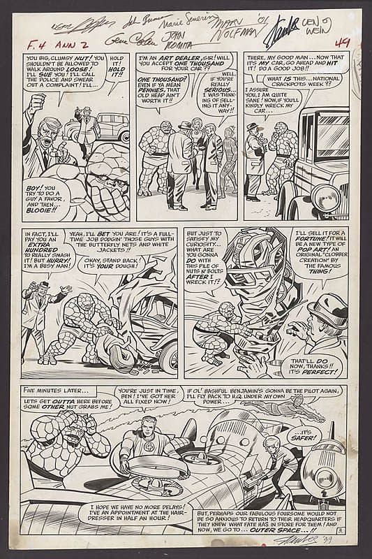 Great Comics And Original Art Up For Auction Right Now On Comic