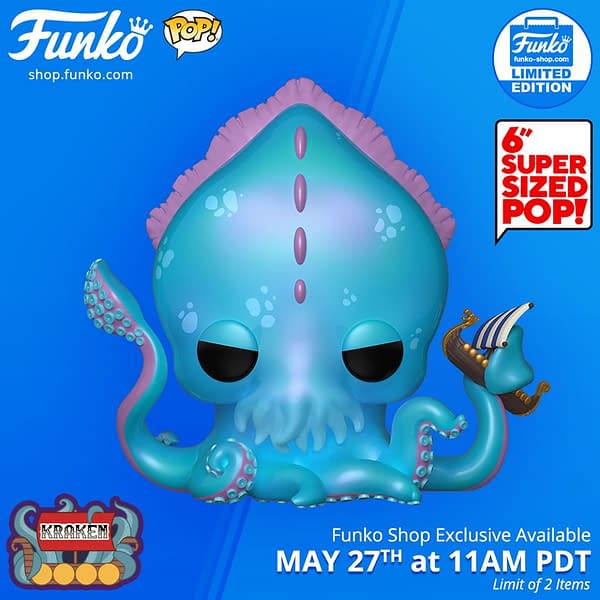 Today's Funko Shop Exclusive Pop Is the Mythical Kraken