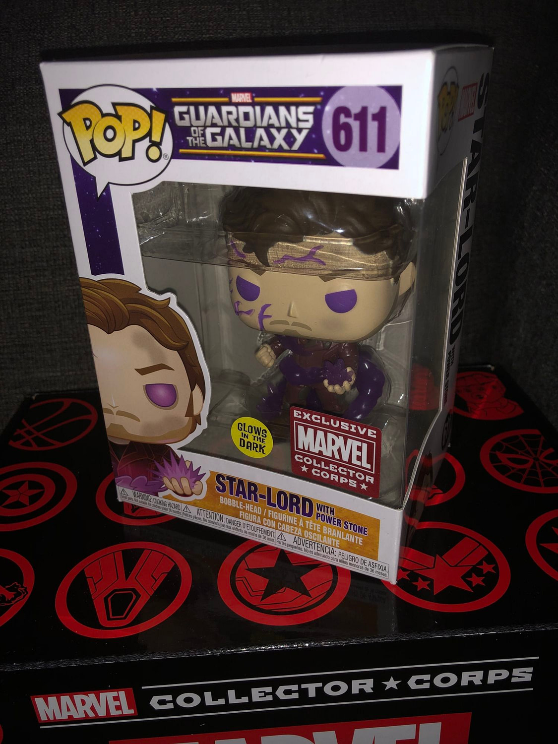 funko marvel collector corps box black widow
