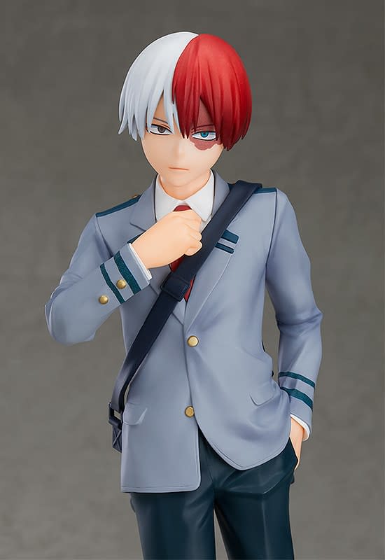 My Hero Academia Shoto Todoroki Heads To Ua High With Good