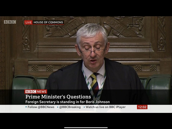 Today, Prime Minister's Question Time Went Semi-Virtual. 