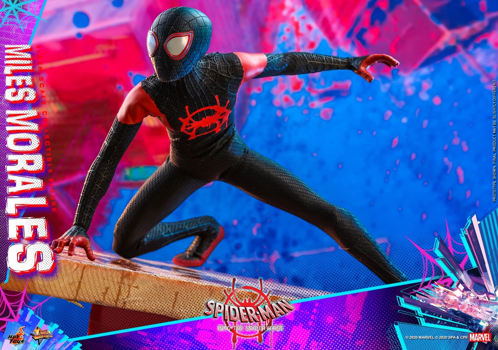 Spider Man Miles Morales Hits The Streets With New Hot Toys Figure