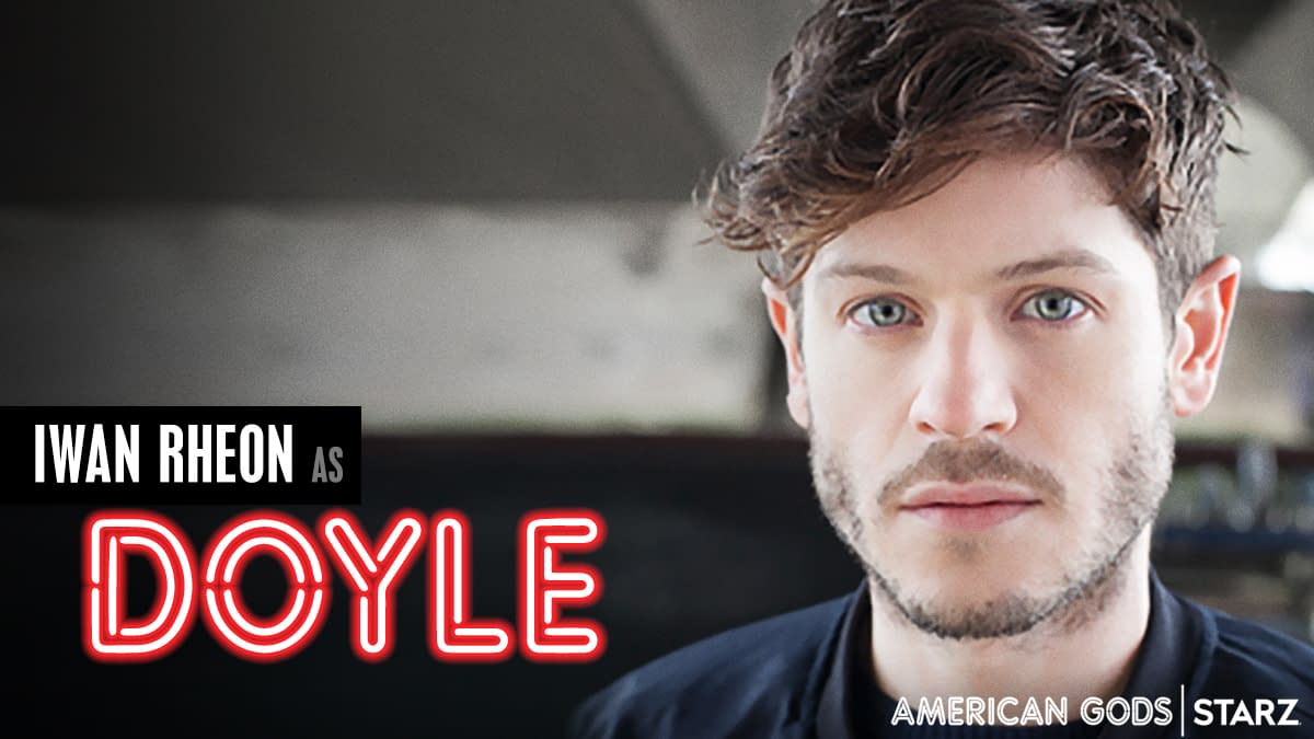 American Gods S03 Iwan Rheon As Doyle Ricky Whittle New Costume