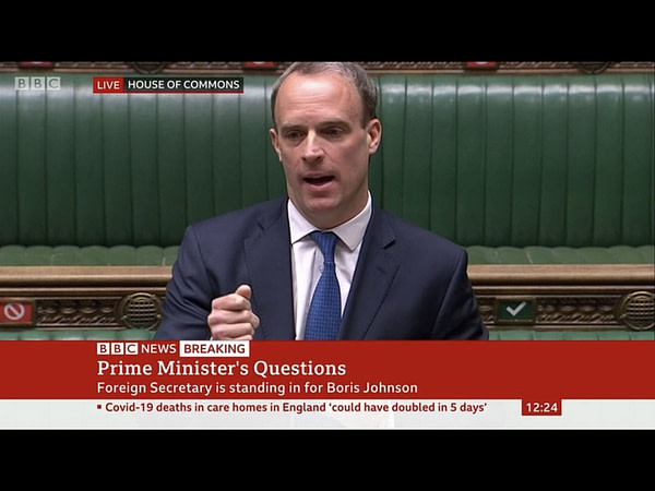 Today, Prime Minister's Question Time Went Semi-Virtual.