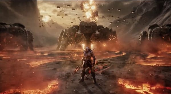 Darkseid Justice League Snyder Cut Art révélé par Zack Snyder lui-même