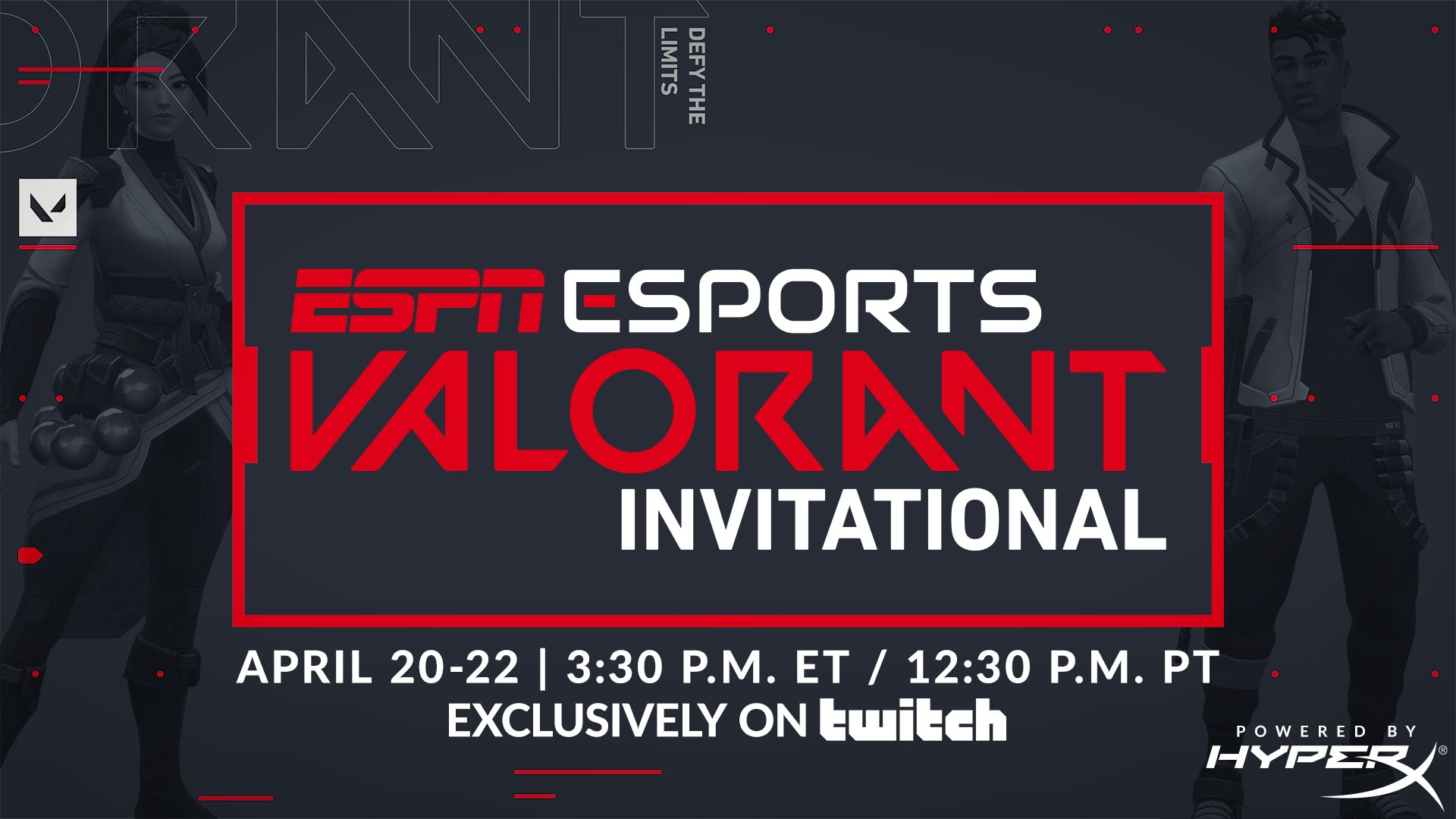 ESPN Esports Will Host The Valorant Invitational On April 20th