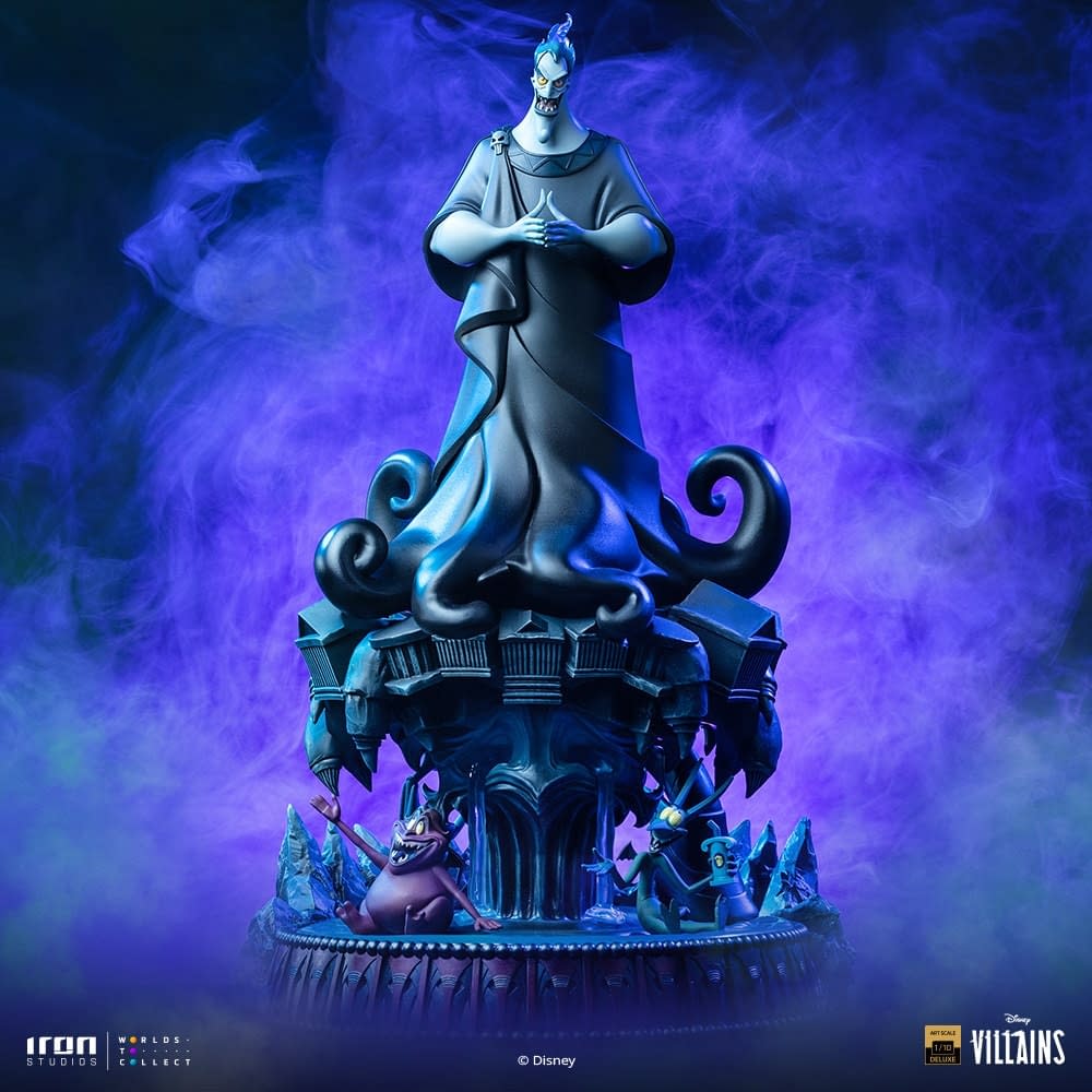 Iron Studios Turns Up the Heat with Hades from Disney's Hercules