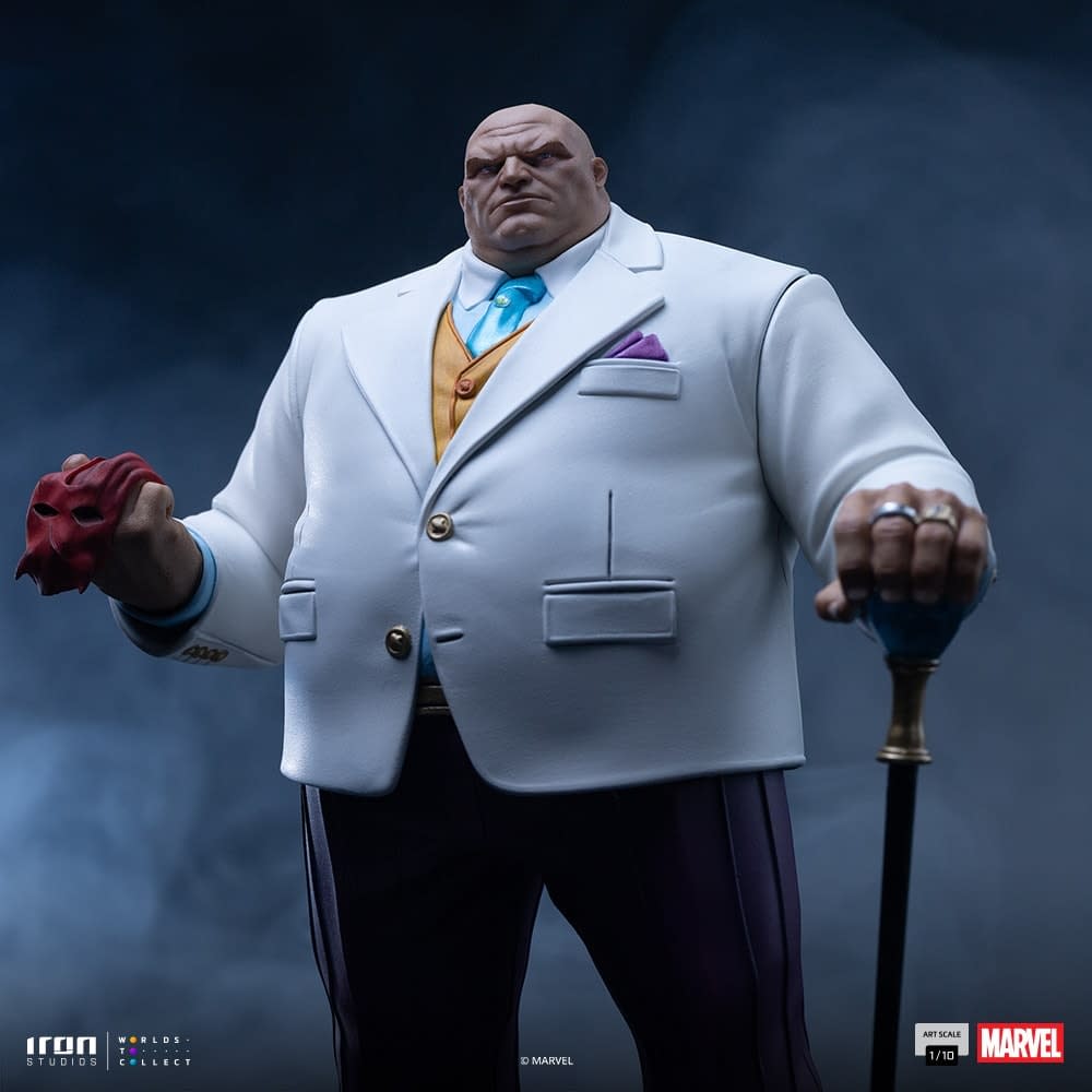 New Marvel Comics 1/10 Kingpin Statue Coming Soon from Iron Studios