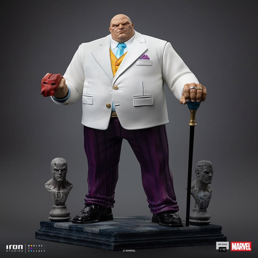 New Marvel Comics 1/10 Kingpin Statue Coming Soon from Iron Studios