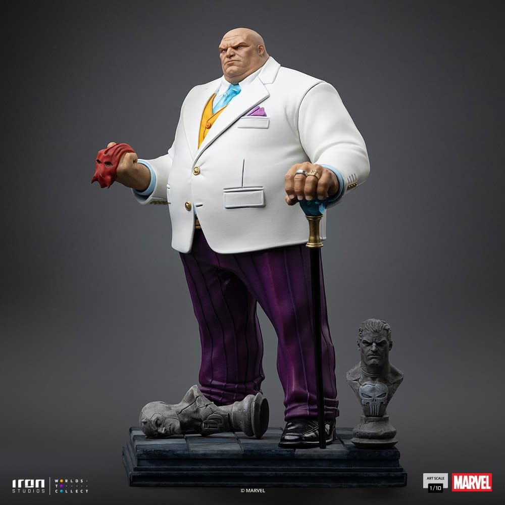 New Marvel Comics 1/10 Kingpin Statue Coming Soon from Iron Studios