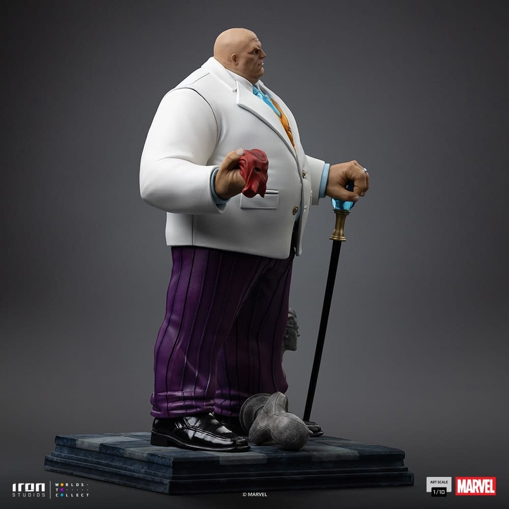 New Marvel Comics 1/10 Kingpin Statue Coming Soon from Iron Studios