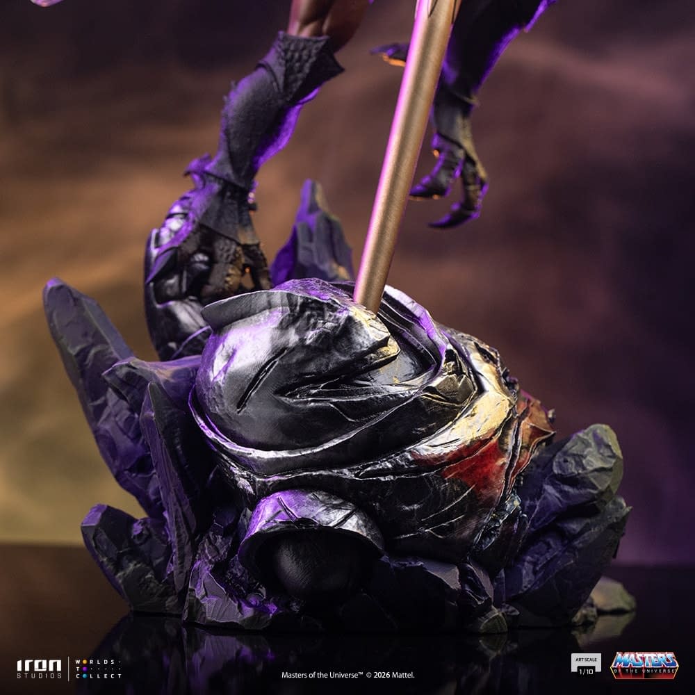 Iron Studios Unveils Masters of the Universe 1/10 Buzz Off Statue
