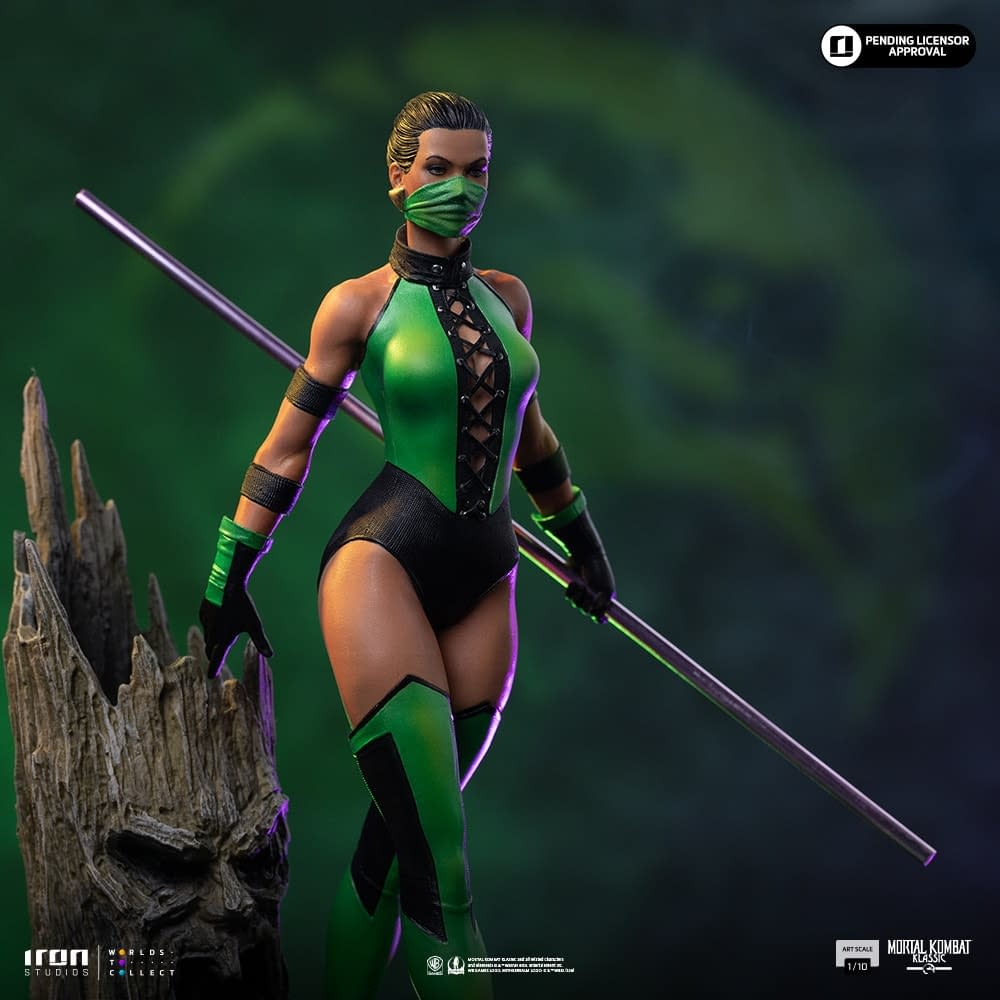 Mortal Kombat's Jade Enters the Arena with New Iron Studios Statue
