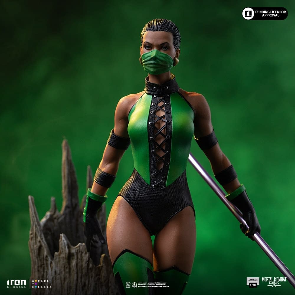 Mortal Kombat's Jade Enters the Arena with New Iron Studios Statue