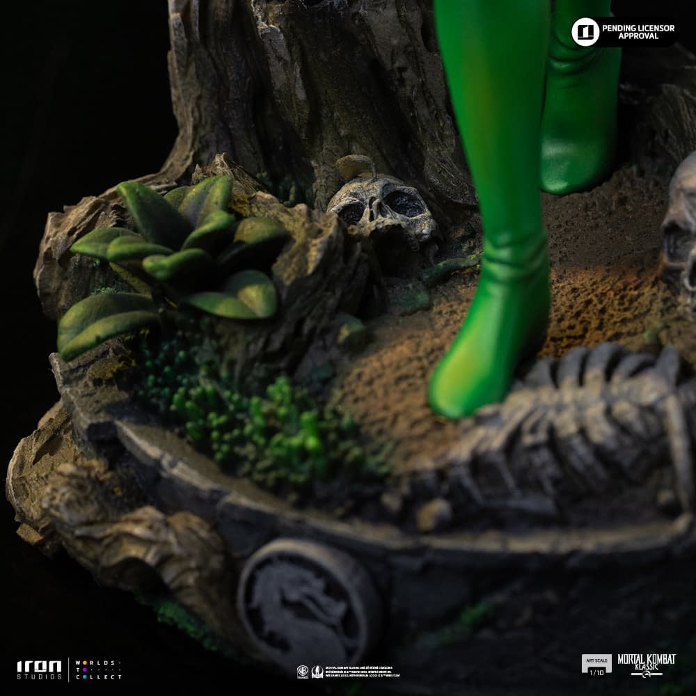 Mortal Kombat's Jade Enters the Arena with New Iron Studios Statue