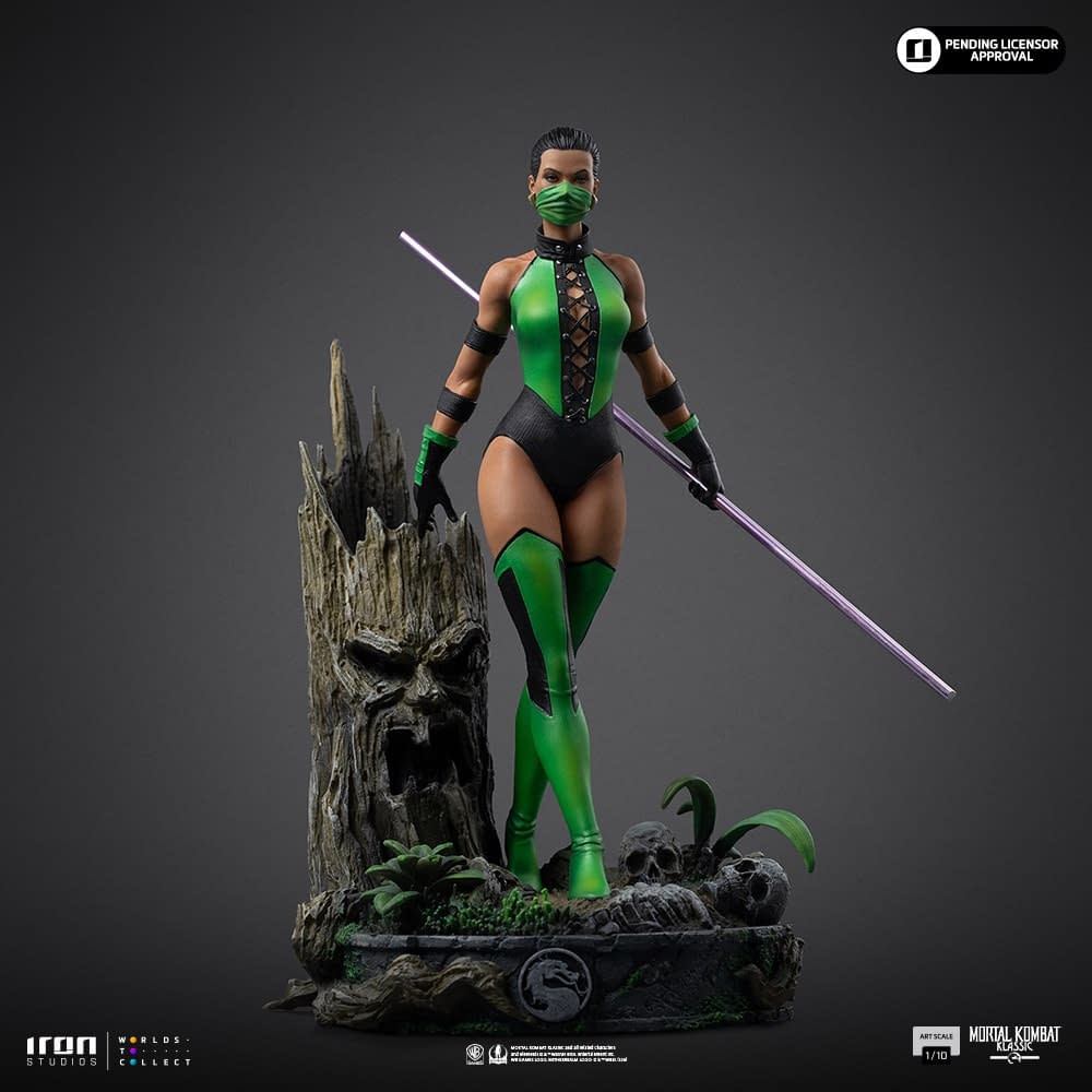 Mortal Kombat's Jade Enters the Arena with New Iron Studios Statue