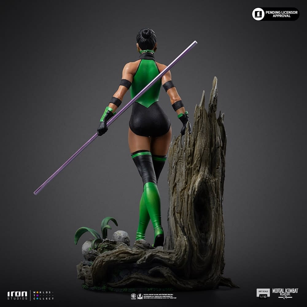 Mortal Kombat's Jade Enters the Arena with New Iron Studios Statue