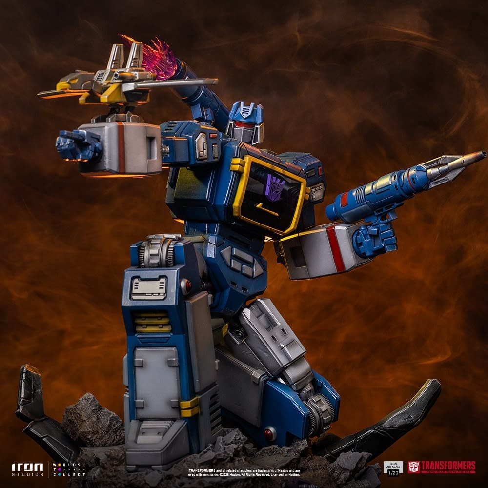 Iron Studios Rolls Out New Transformers 1/10 Soundwave Statue