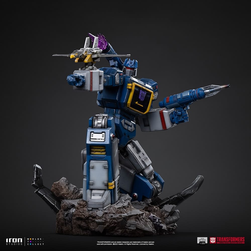 Iron Studios Rolls Out New Transformers 1/10 Soundwave Statue